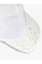 Embroidered Cotton Cap Hat - 4