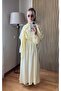 Rania Accessory Cape Detailed Tulle Tnsl Set - Stylish Combination Compatible with Hijab