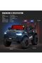 Run Battery Jeep for Kids with Lights & Music, Rechargeable Ride-On Car Ages 2–6 (Black) - 2