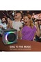 Bluetooth Karaoke Speaker with 2 Mics & LED Lights - 5