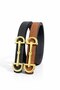 2-Pack Special Offer Long Buckle Thin Women's Belt – Suitable for Jacket, Shirt, and Dress Combinations - 2