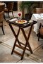 Tray Stand Foldable, Pine Wood, Light Duty - 3
