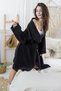 100% Cotton Muslin Robe Oeko-Tex Certified Daily and Beach Wear Organic Kimono and Bathrobe - 4
