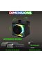 Bluetooth Karaoke Speaker with 2 Mics & LED Lights - 7