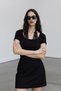 Women's Black Lace Detailed Square Neck Knitted Blouse - 2