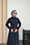 Quenn Model Coupra Model Fabric Belt Detailed Dress - 4