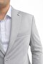 Slim Fit Pique Woven Men's Blazer Jacket – Modern Stylish Casual Combination - 5
