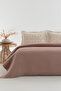 Cora Cotton Double Pique Set - Dried Rose