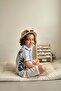 Boys' New Season Leaf Pattern Shirt Shorts Lower and Upper Set - 2