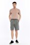 Men's Combed Cotton Shorts 7193 Light Khaki - 5