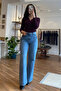 Dark Blue Straight Lycra Jean - 3