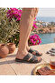 Men's Genuine Leather Slippers Black - 6
