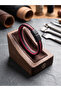 Magnetic Leather Hand Knitted Bracelet Father's Day Gift