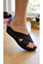 Fully Orthopedic Cross-Strapped Women's Slippers Suitable for Daily Use Venice-9 - 2