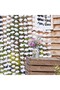 Birthday & Wedding 2*2 Meter White Floral Backdrop.