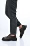 Lace-Up Eva Sole Genuine Leather Casual 179-100 Men's Shoes - 2