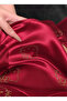 Hello Kitty Stone Detail Stylish Top and Bottom Burgundy Set - 2