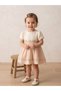 Bohemian Baby Dress with Ethnic Embroidery Detail
