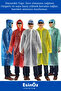 # Raincoat Disposable Practical Rain Coat with Hood Snap Fastener Emergency Raincoat for Camping, Concerts and Festivals - 7
