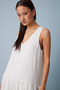 Flowy and Ruched Midi Dress - 3