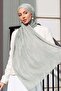 Yoryo Silk Evening Dress Shawl Adaçayi 103 - 3