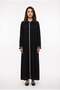 Long Sleeve Mihrimah Embroidered Summer Shile Cloth Ferace Black Syh