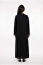 Long Sleeve Mihrimah Embroidered Summer Shile Cloth Ferace Black Syh - 2