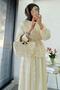 Premium Imported Parla Tulle Skirt Set – Cream - 3