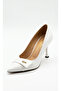 Genuine Leather Evening Dress Women's Shoes - 3