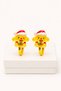 Non-Pierced Earrings Kuromi Hello Kity Cinnammaroll Pochaco My Melody Designed Non-Pierced Children's Earrings - 5