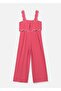 Girl's Wavy Long Jumpsuit Coral 6872 - 3