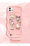 Simple Pink Silicone Phone Case Kitty Pattern Shockproof Compatible with Realme C11 2021