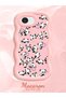 iPhone 16E Compatible Shockproof Simple Pink Silicone Phone Case Panda Pattern - 2