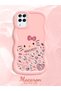 Samsung Galaxy M12 Compatible Shockproof Simple Pink Silicone Phone Case Hello Kitty Pattern - 2