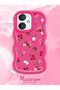 Redmi 13C Compatible Shockproof Simple Red Silicone Phone Case Cover Flower Pattern - 2