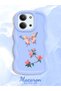 For Xiaomi Redmi 15C 5g Compatible Shockproof Simple Blue Silicone Phone Case Butterfly Pattern - 2