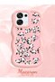 Oppo A6 Pro Compatible Shockproof Simple Pink Silicone Phone Case Panda Pattern - 2