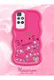 Redmi 10 2022 Compatible Shockproof Simple Red Silicone Phone Case Hello Kitty Pattern - 2