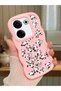 For Tecno Camon 20 Pro 4g Compatible Anti-Knock Simple Pink Silicone Phone Case Panda Pattern