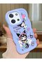 Poco C85 4g Compatible Shockproof Simple Blue Silicone Phone Case Kuromi Pattern
