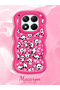 Xiaomi Redmi Note 14 Pro 4g Compatible Shockproof Simple Red Silicone Phone Case Panda Pattern - 2