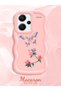 Redmi Note 13 Pro Plus 5g Compatible Shockproof Simple Pink Silicone Phone Case Butterfly Pattern - 2