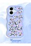 iPhone 17 Compatible Shockproof Simple Blue Silicone Phone Case Panda Pattern - 2