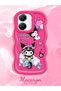 Poco X7 Pro Compatible Shockproof Simple Red Silicone Phone Case Kuromi Pattern - 2