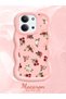 For Xiaomi Redmi 15C 5g Compatible Shockproof Simple Pink Silicone Phone Case Cover Flower Pattern - 2
