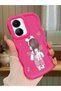 Vivo Y56 Compatible Shockproof Simple Red Silicone Phone Case Girls Pattern