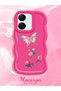 Vivo Y36 4g Compatible Shockproof Simple Red Silicone Phone Case Butterfly Pattern - 2
