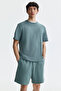 Sweatshirt Şort Regular Fit