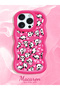iPhone 15 Pro Max Compatible Shockproof Simple Red Silicone Phone Case Panda Pattern - 2