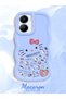 Vivo Y56 Compatible Shockproof Simple Blue Silicone Phone Case Hello Kitty Pattern - 2